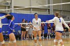 VB vs RIC  Wheaton Women's Volleyball vs Rhode Island College. - Photo by Keith Nordstrom : Wheaton, Volleyball, VB